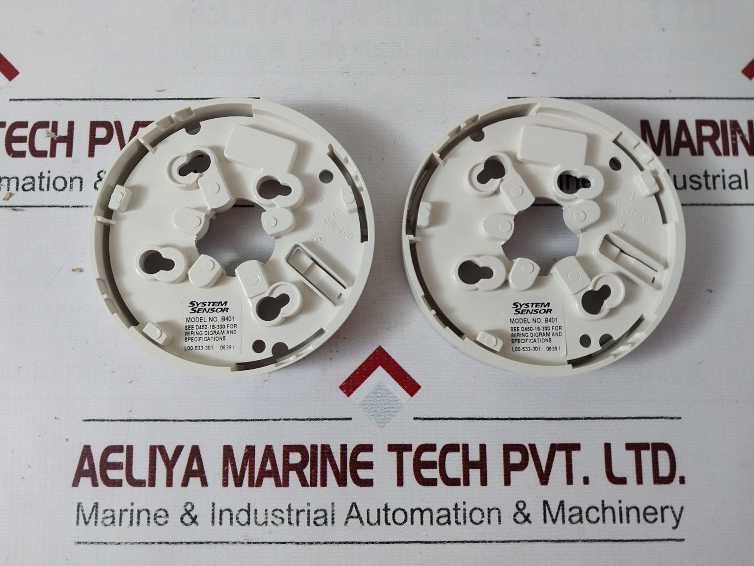 Lot of 13X System Sensor B401  Plug-In Detector Base