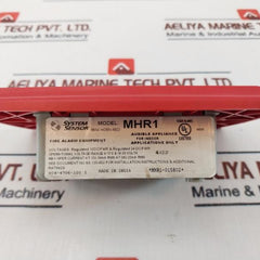 System Sensor Mhr1 Red Mini Horn 8-17.5 And 16-33V