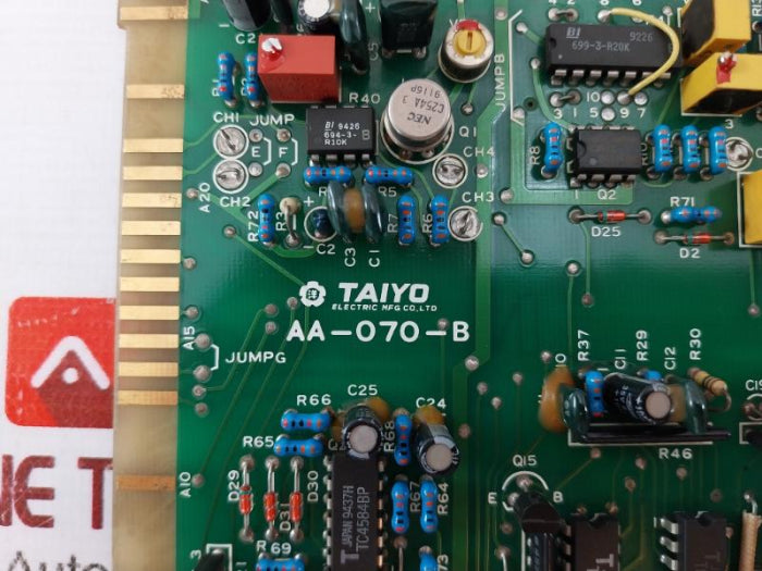 Taiyo Electric Aa-070-b Jacket Cooling System Pcb Cylinder Out High Temp