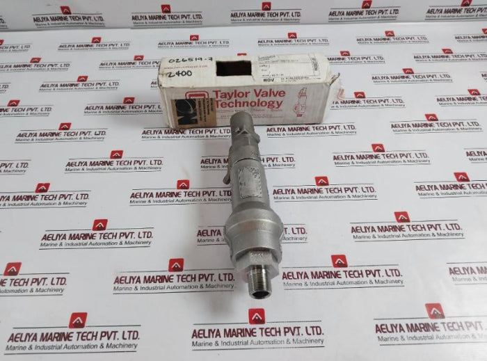 Taylor S-01380000 Safety Relief Valve 2400 Psi 3/4
