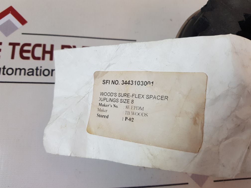 Tb Woods 8E Epdm Sure-flex Spacer Coupling Size 8