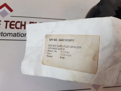 Tb Woods 8E Epdm Sure-flex Spacer Coupling Size 8