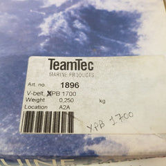 Teamtec V-belt Xpb 1700 1896 Toothed Drive Belt
