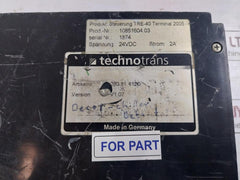 Technotrans Tre-40 Controller Module 24Vdc 2A, 280.81.4120, V1.07