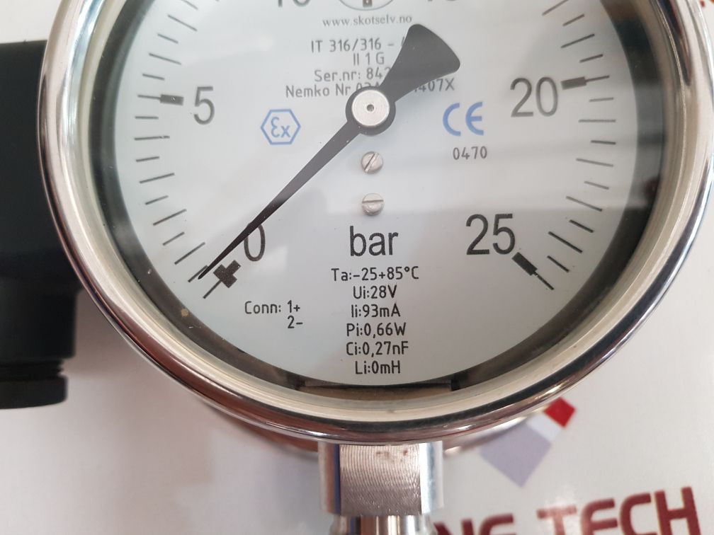 Teck Skotselv It 316/316-4-20 Gauge