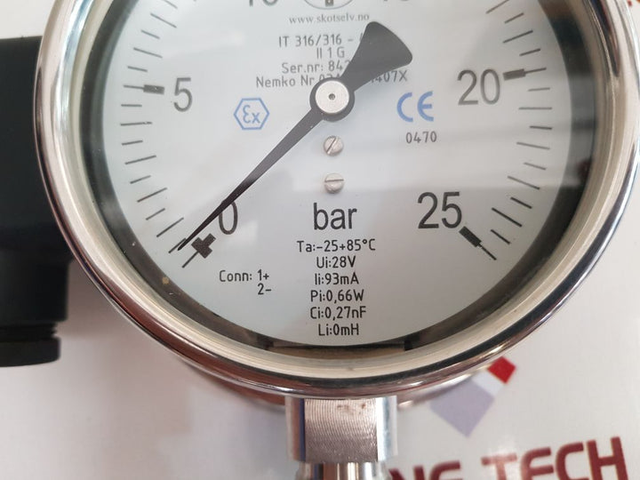 Teck Skotselv It 316/316-4-20 Gauge
