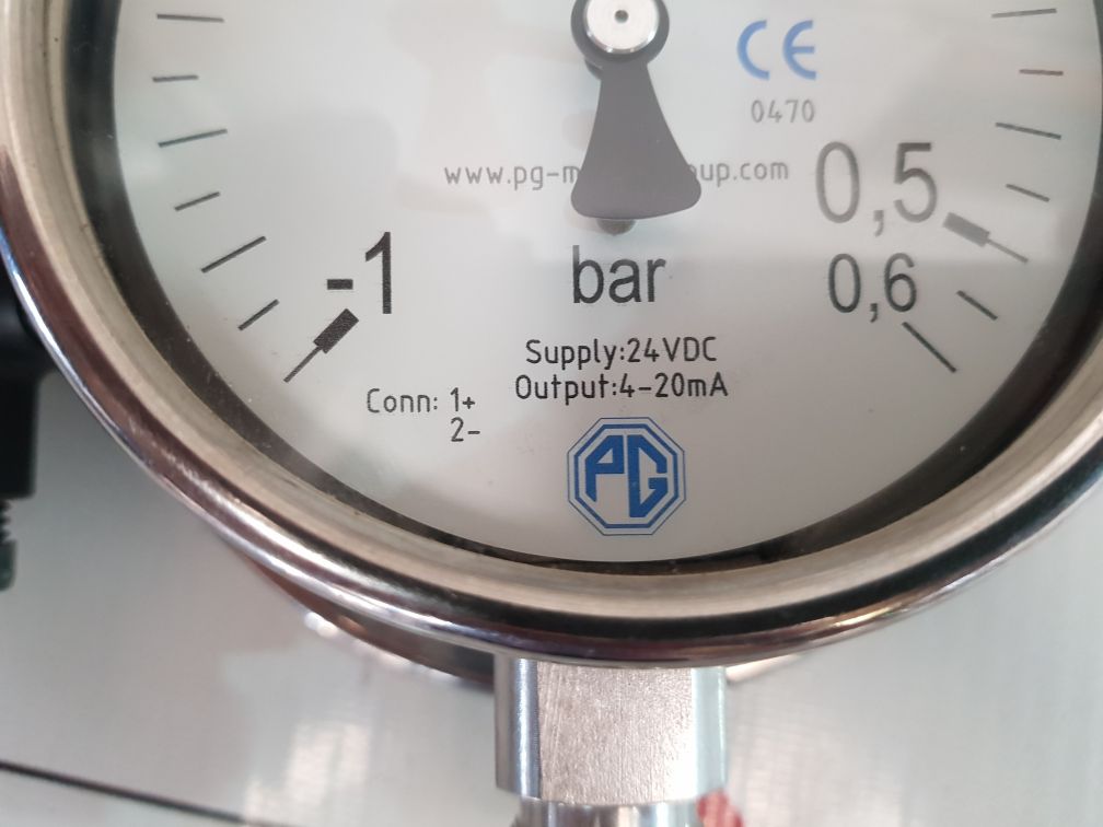 Teck skotselv it 316/316 - 420 gauge -1 to 0,6 bar