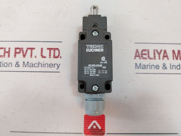 Teknic Euchner Ng1rs-510-m Limit Switches Ac-12 10a, 230v
