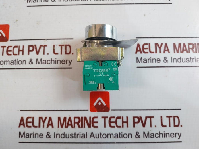 Teknic S1 Push Button Contact Block, Iec 60947-5-1, A600 Q600, 10A 500V