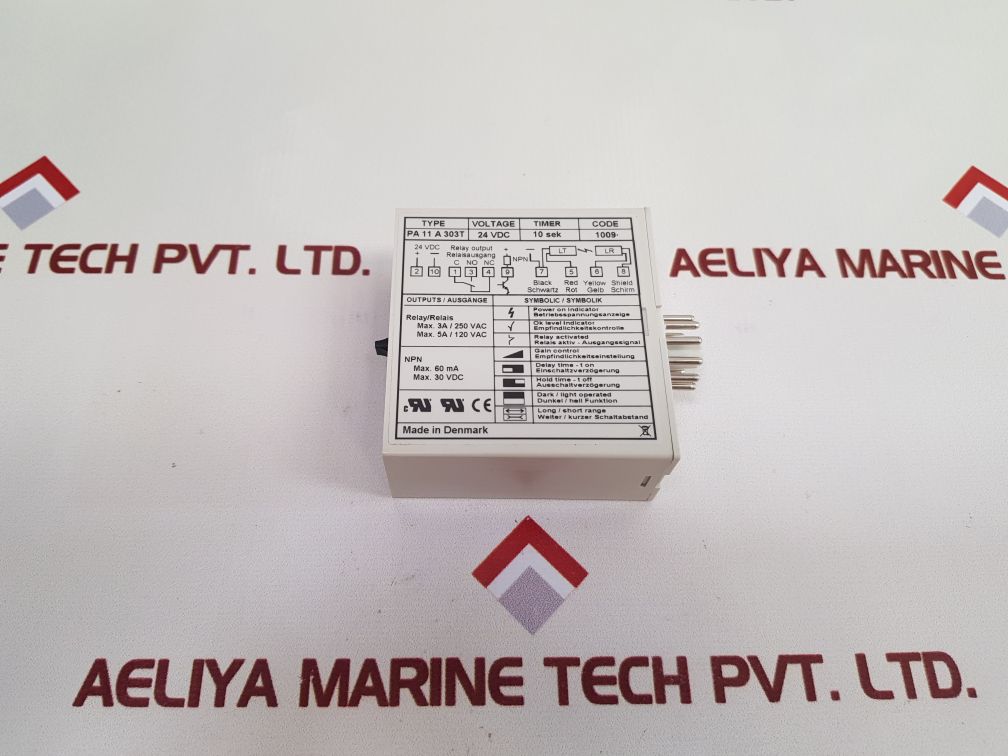 Telco Pa 11 A 303T Photoelectric Amplifier - Aeliya Marine Tech