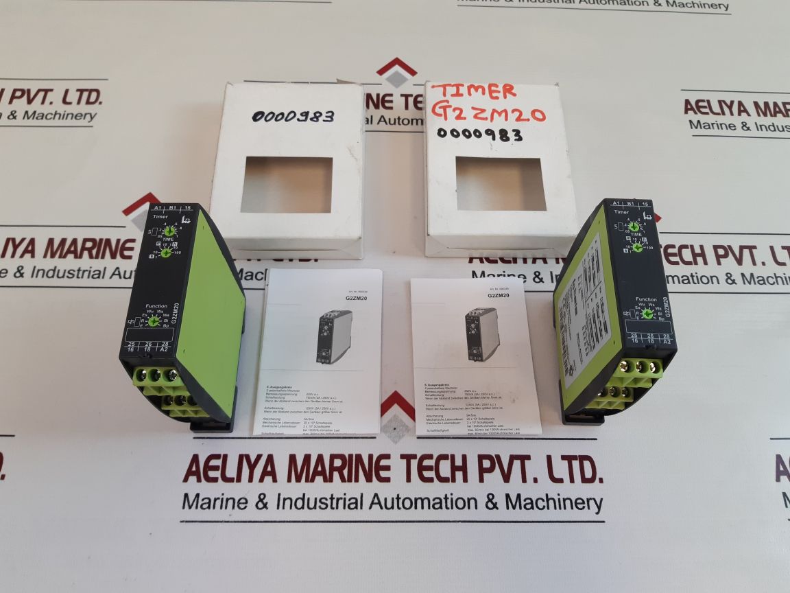 Tele g2zm20 multifunction time relay 12-240v ac/dc