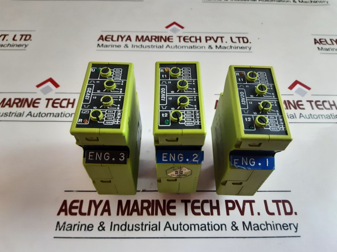 Tele I3V20 Time Delay Relay 8A 250V 1500Va