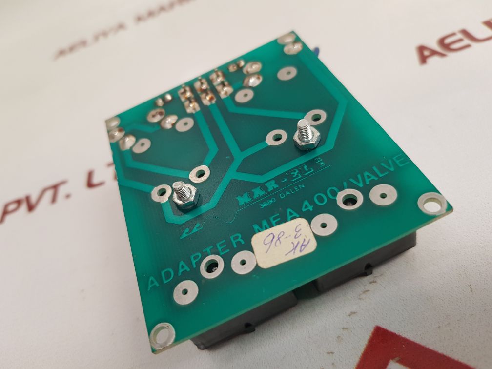 Scana Mar-el Adapter Mea 400/ Valve Pcb Module 3-32 Vdc