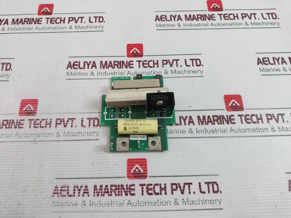 Telemecanique 52012-630 Rev.D Power Control Board 52904-019-51