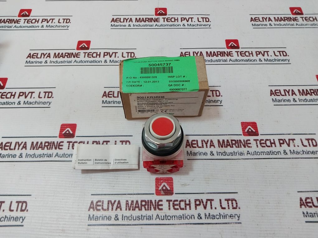 Telemecanique 9001Kr3Rh6 Push Button