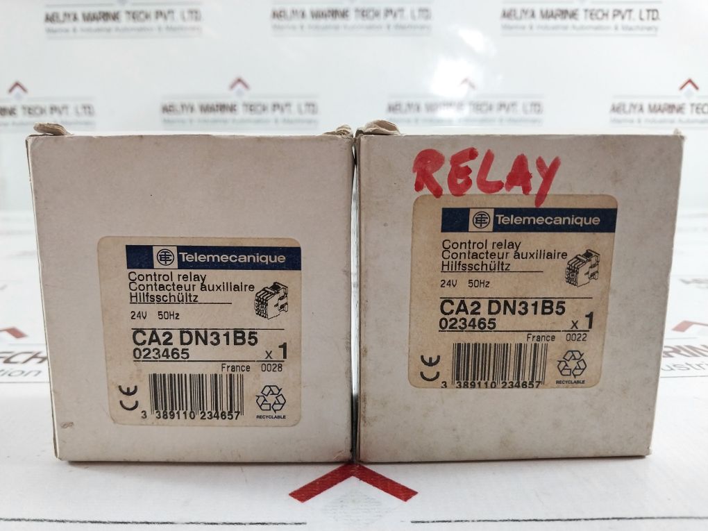 Telemecanique CA2 DN31 Control Relay 10A 1000V
