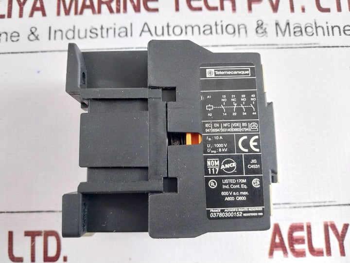 Telemecanique CA2 DN31 Control Relay 10A 1000V