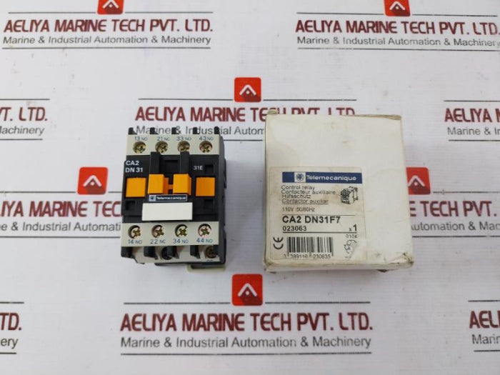 Telemecanique Ca2 Dn 31 Control Relay 110V 50/60Hz 03780300232