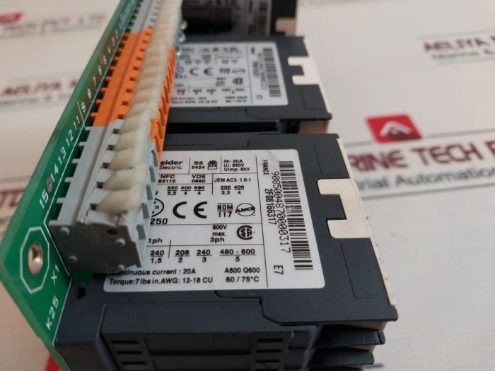 Telemecanique EL05-966-2 Control Board 460 VAC 50/60Hz