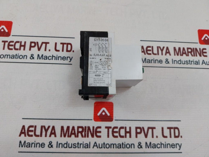Telemecanique Gv1-m04 Motor Circuit Breaker