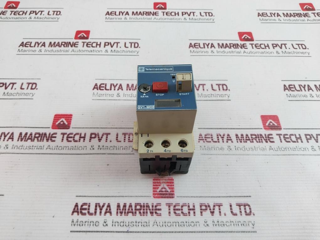 Telemecanique Gv1-m08 Motor Protector 50/60Hz