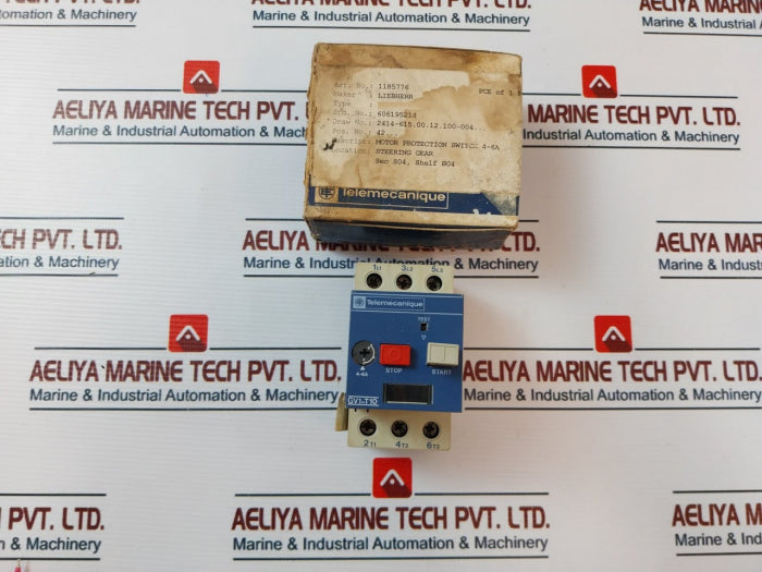 Telemecanique Gv1-t10 Motor Circuit Breaker 660V 50/60Hz