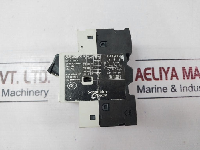 Telemecanique Gv2-m07-c Circuit Breaker