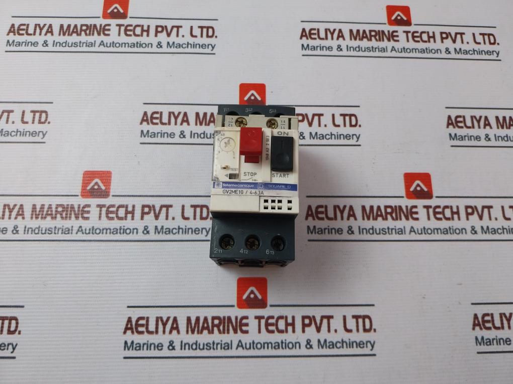 Telemecanique Gv2Me10/4-6.3A Circuit Breaker 6Kv