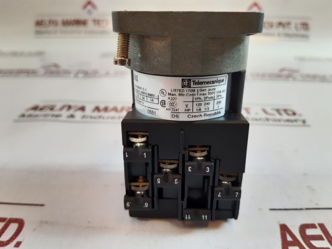 Telemecanique K1E005NX Body For Stepping Switch 690V 12A