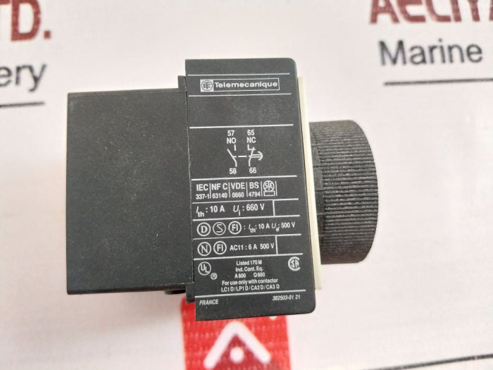 Telemecanique La3 Dr2 Time Delay Block 10A