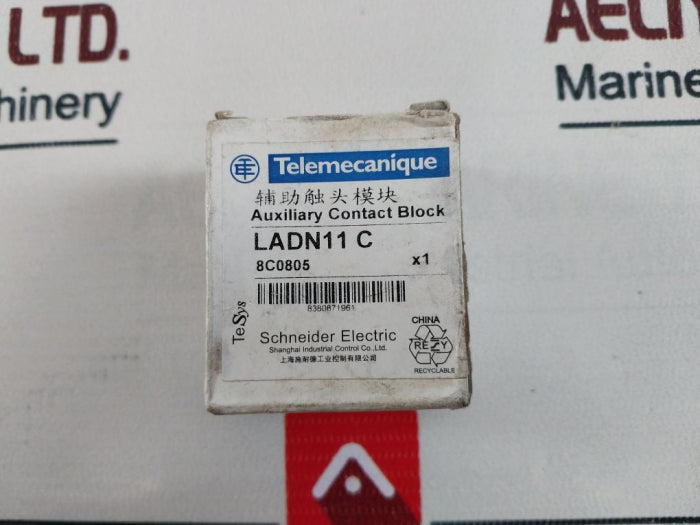 Telemecanique Ladn11 C Auxiliary Contact Block 000083367381, 10A 690V