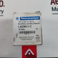 Telemecanique Ladn11 C Auxiliary Contact Block 000083367381, 10A 690V
