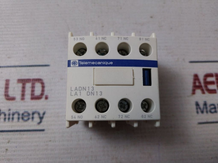 Telemecanique Ladn13 Auxiliary Contact Block Square D