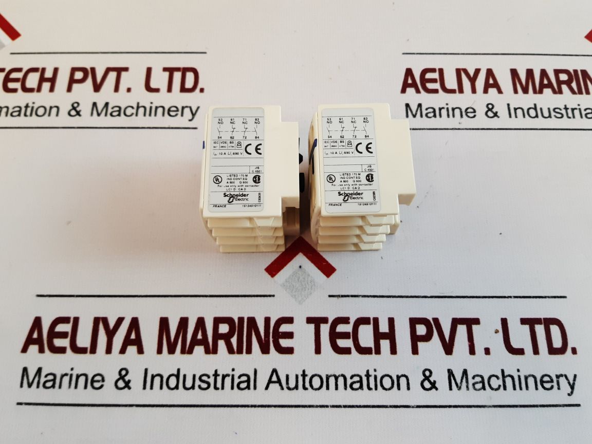 Telemecanique Ladn22 Auxiliary Contact Block La1 Dn22 A600 Q600
