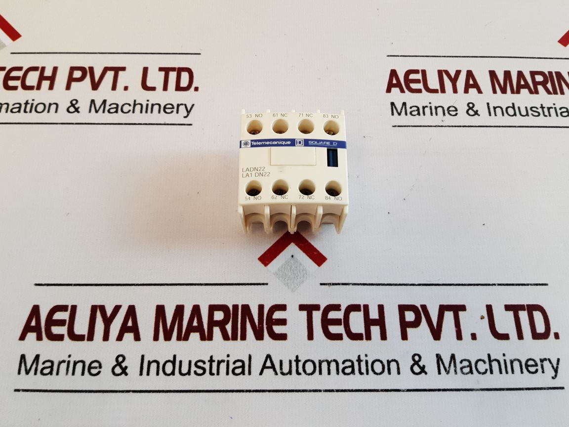 Telemecanique Ladn22 Auxiliary Contact Block La1 Dn22 A600 Q600