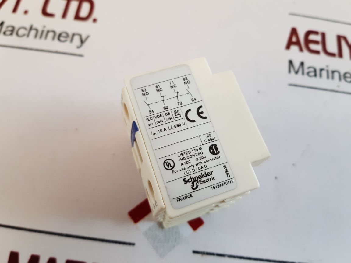 Telemecanique Ladn22 Auxiliary Contact Block La1 Dn22 A600 Q600