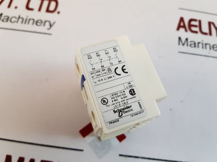 Telemecanique Ladn22 Auxiliary Contact Block La1 Dn22 A600 Q600