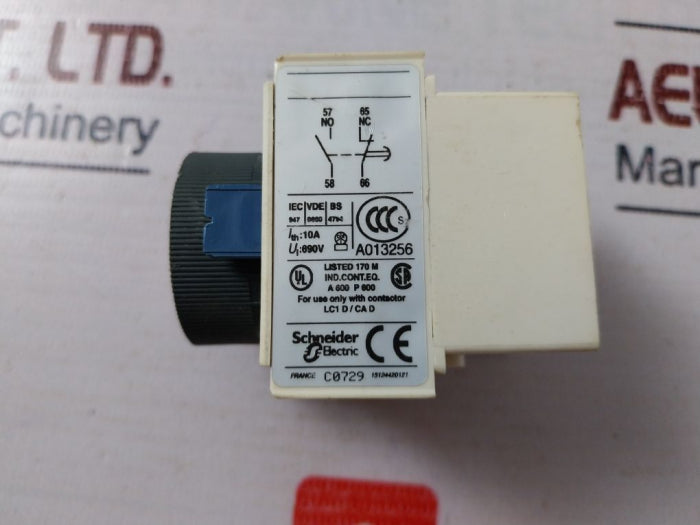 Telemecanique Ladr4 Time Delay Block