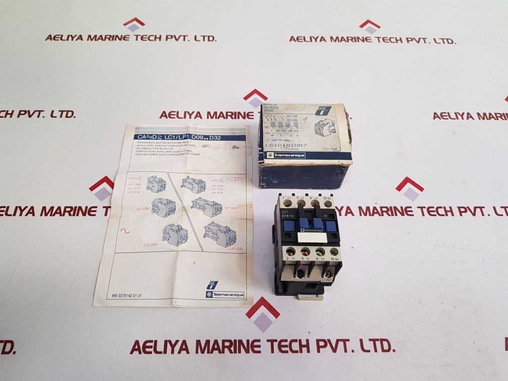Telemecanique Lc1 D18 10 Contactor 440V 50/60Hz
