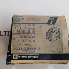 Telemecanique Lc1d1810r7contactor 440v 50/60hz