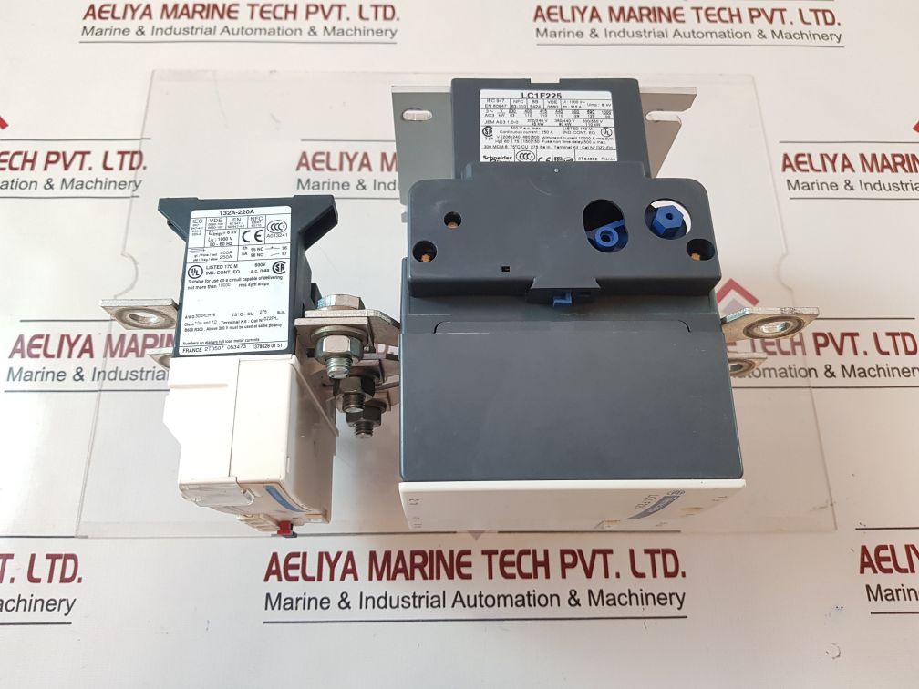 Telemecanique Lc1 F225 Contactor With Lr9 F 5371 Overload Relay