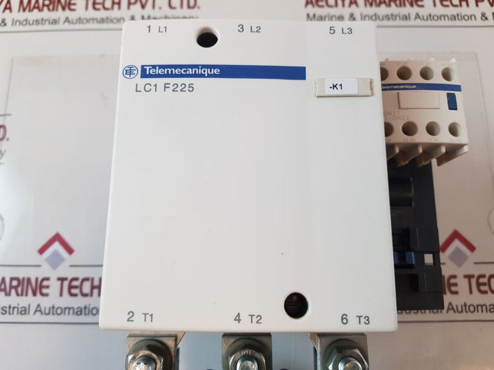 Telemecanique Lc1 F225 Contactor With Lr9 F 5371 Overload Relay