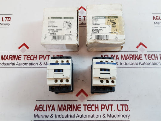 Telemecanique Lc1D09F7 Contactor 110V 50/60Hz