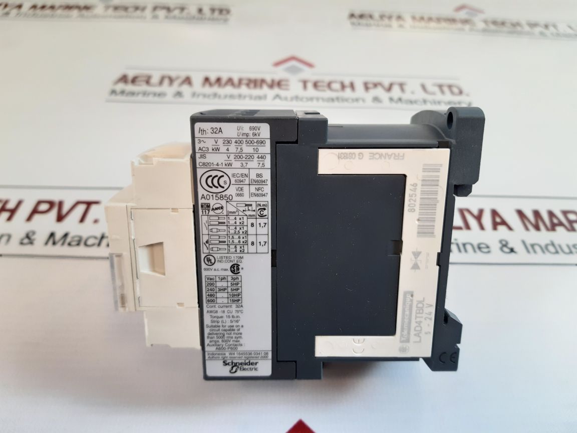 Telemecanique Lc1D18Bd Contactor
