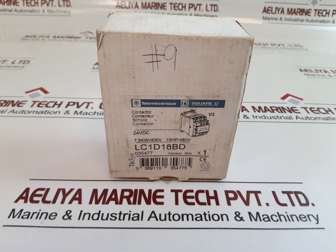 Telemecanique Lc1D18Bd Contactor