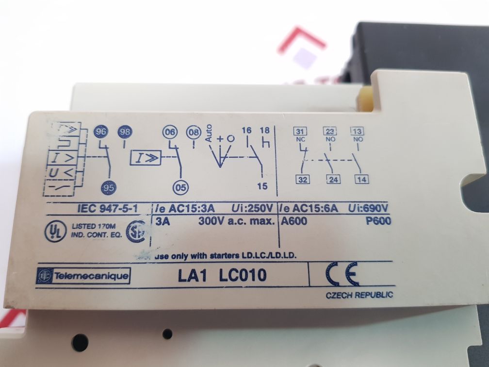 Telemecanique Ld1 Ld030 Motor Starter