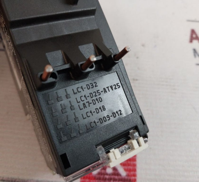 Telemecanique Lr2 D1308 Overload Relay