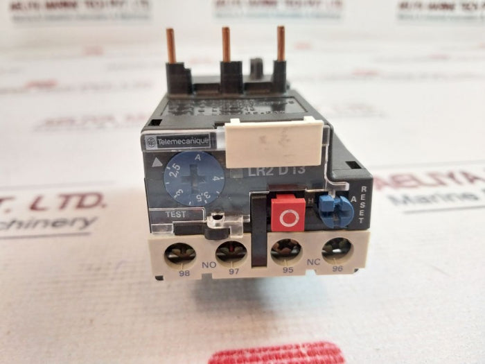 Telemecanique Lr2 D1308 Overload Relay