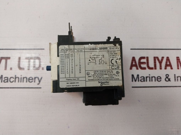 Telemecanique Lr2K0312 Thermal Overload Protective Relay
