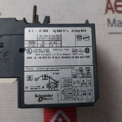 Telemecanique Lrd01 Thermal Overload Relay
